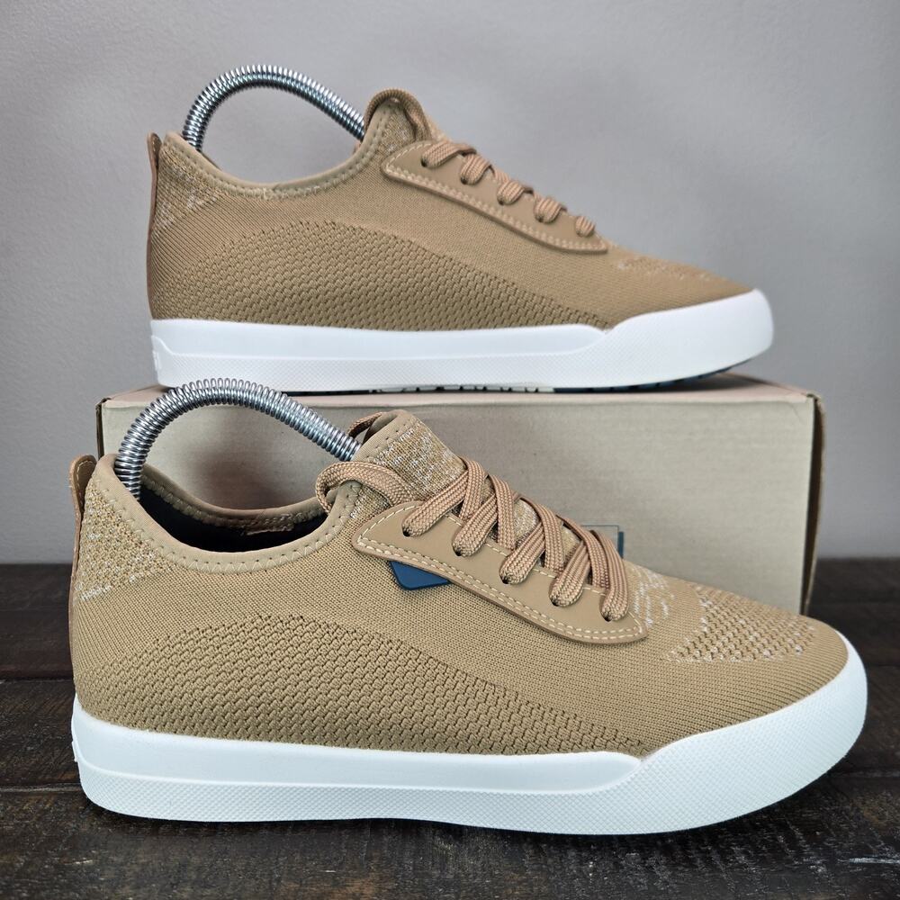 Vessi Weekend Sneaker Womens Size 8 Waterproof Shoes Oak Brown White Mens 7